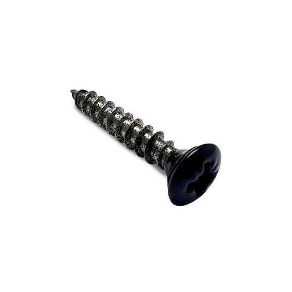 Skruv 3,5X25mm Svart (6-Pack)
