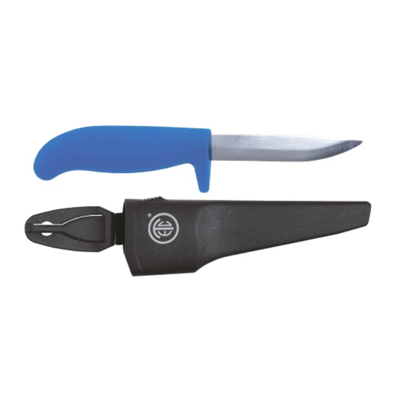 Slidkniv Rostfri Blå ETC