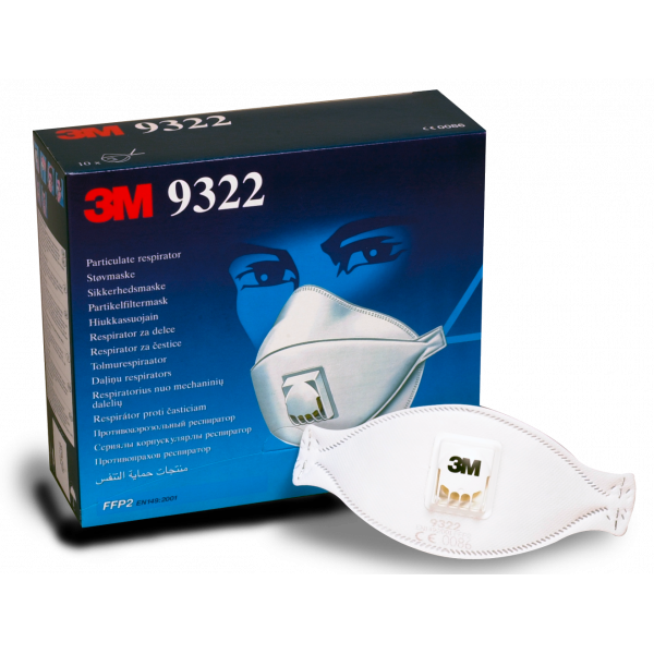 3M 9322 Mask FFP2 (10st/ask)